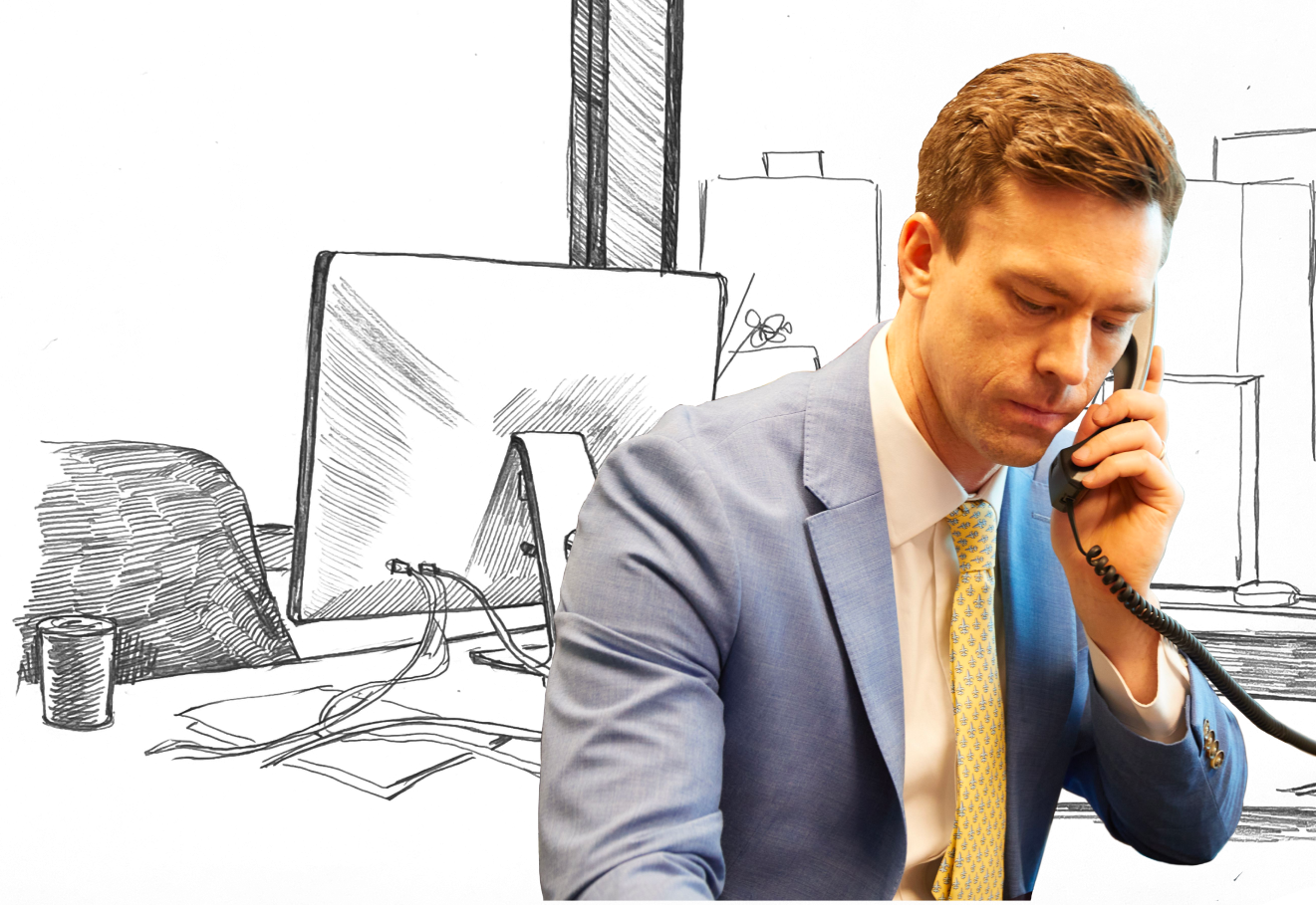 matthew rogenes on the phone