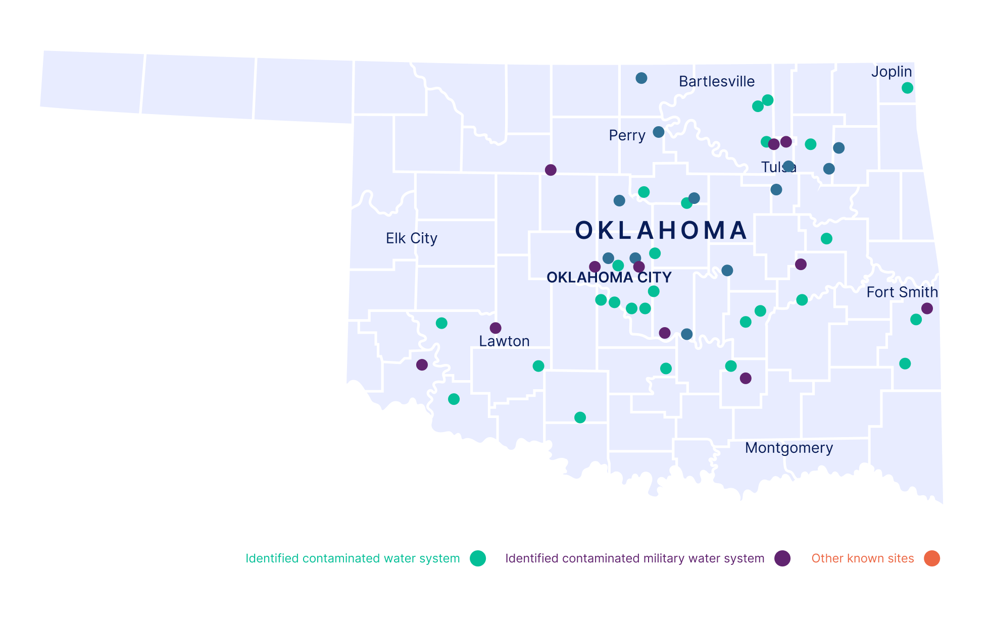 OK Hot Spot Map